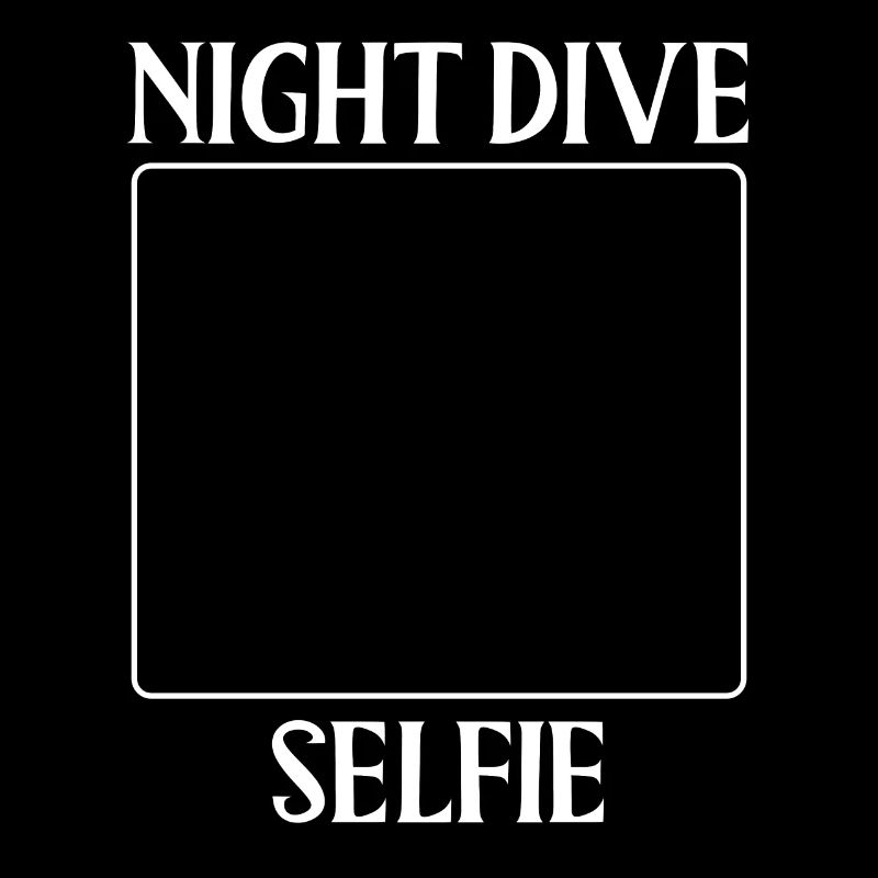 Night Diving Selfie