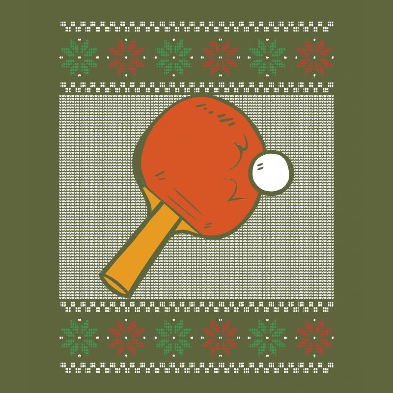 Flocon de neige Batte de tennis de table