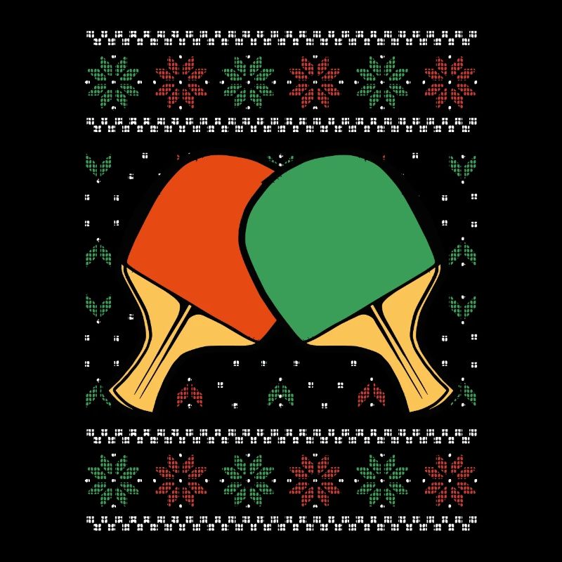Nice table tennis paddle Christmas