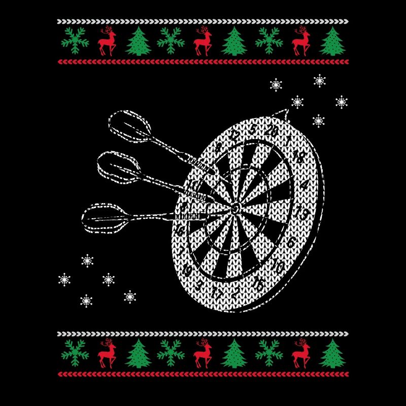 Dartboard In Christmas