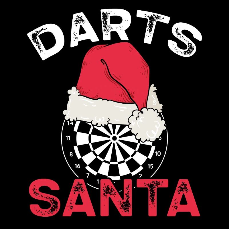 Dartscheiben weihnachtsmann Mit Rotem