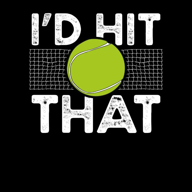 J’avais frappé la balle de tennis
