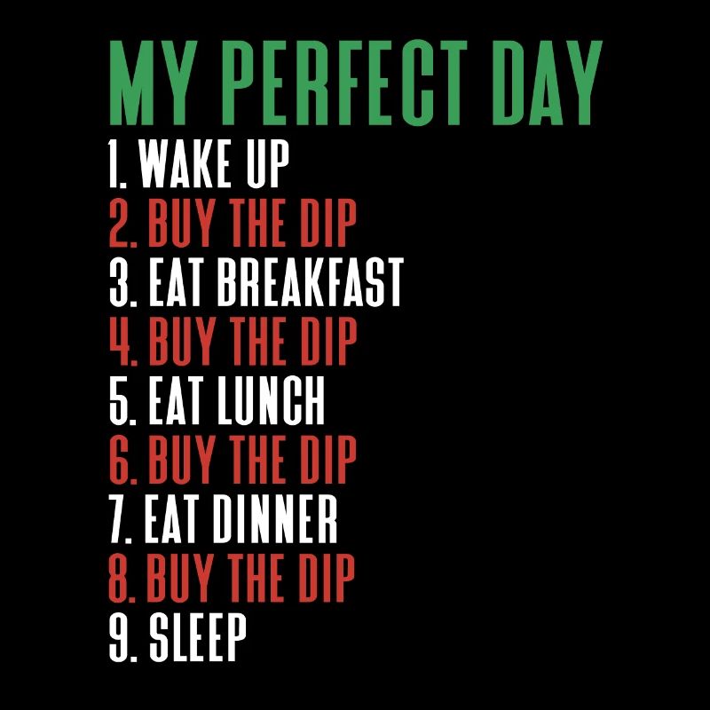 My perfect crypto day