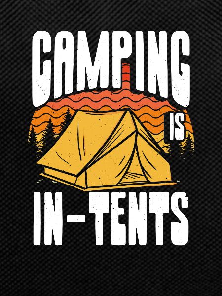 Camping is intended