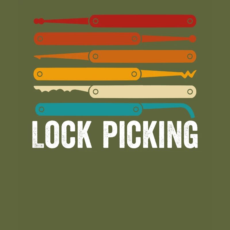 Buntes Lock picking tool