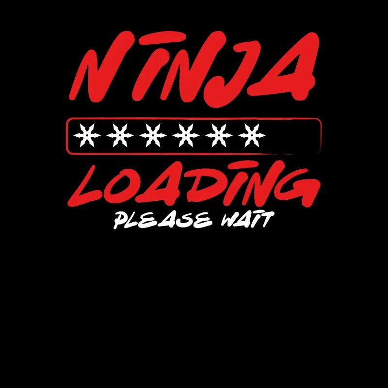 Ninja Wird Geladen, Bitte Warten