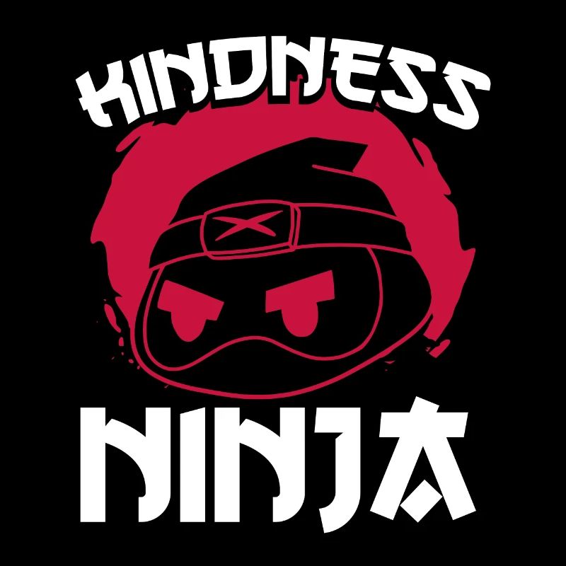 Freundlichkeit Roter Ninja