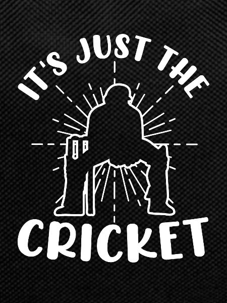 It's just cricket