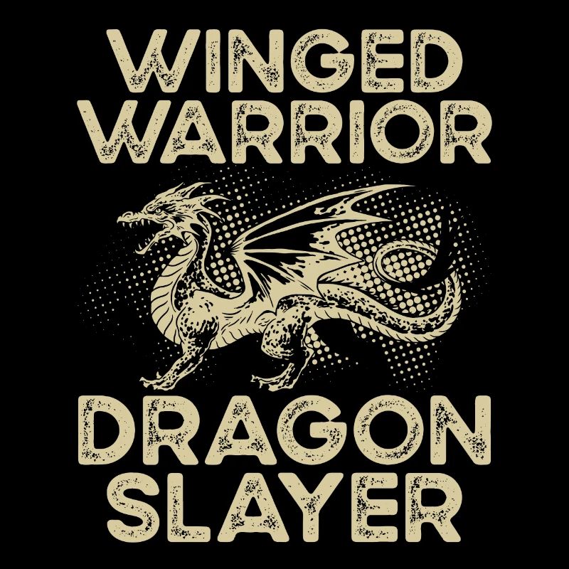 Winged Warrior Dragon Slayer