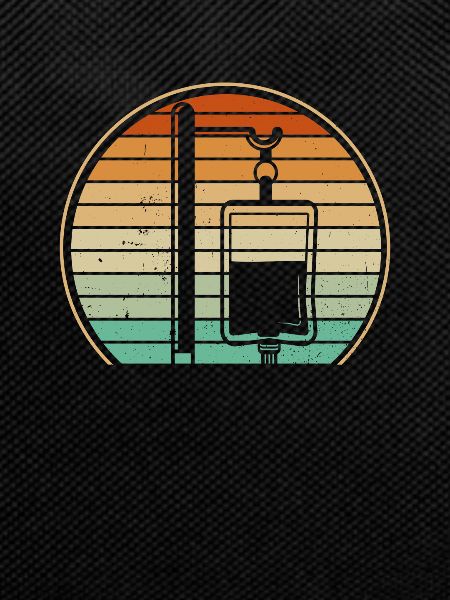 Blutbeutel Retro