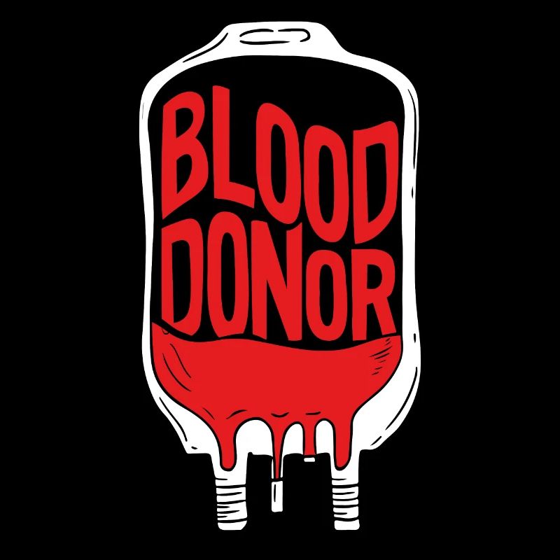 Blutbeutel Von Einem Blutspender