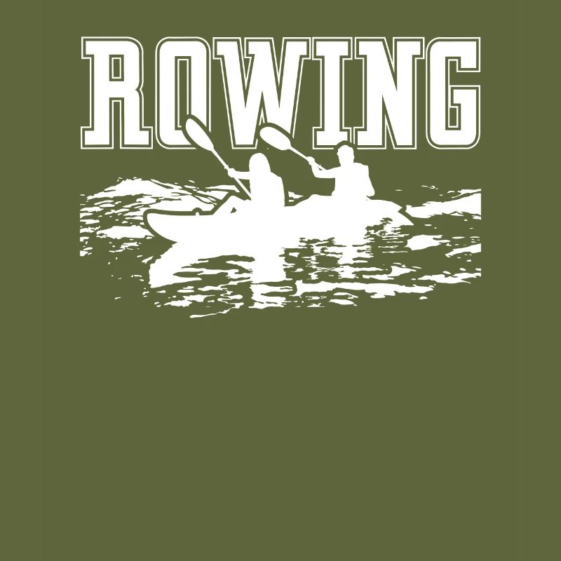 Équipe d’aviron en canoë
