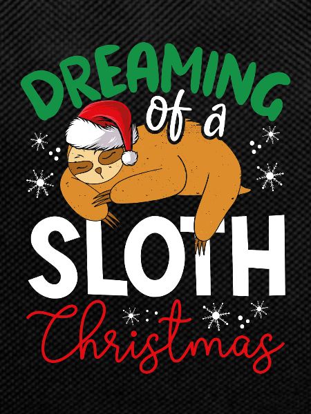Dream of a sloth Xmas
