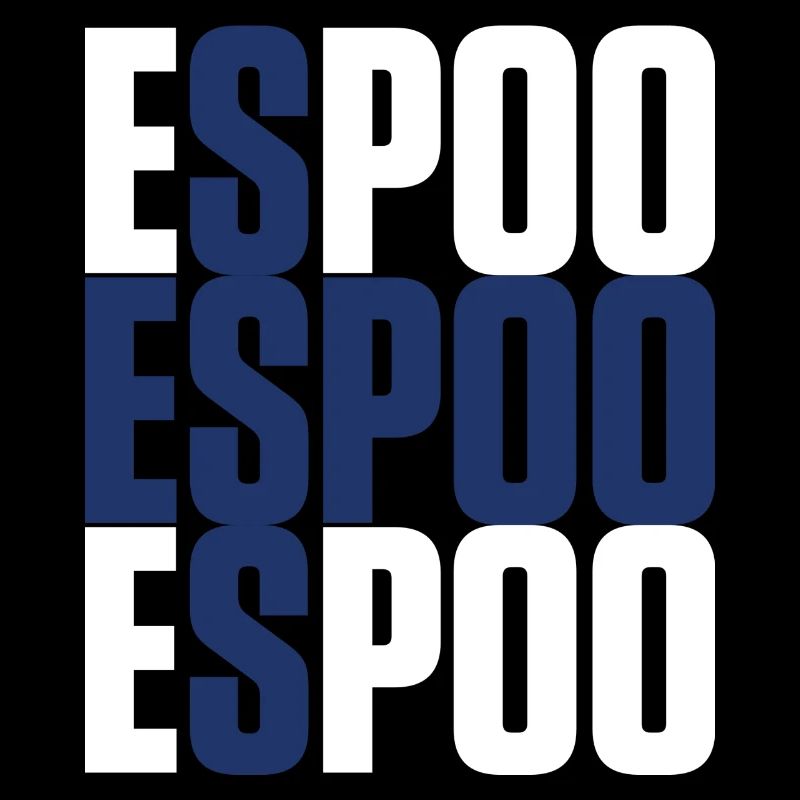 Espoo Finlande Drapeau