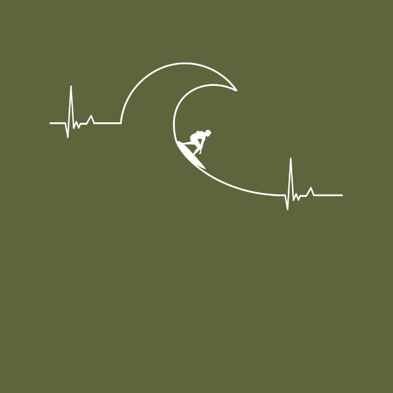 Surfer heartbeat