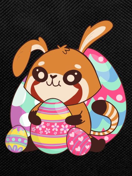Easter Red Panda