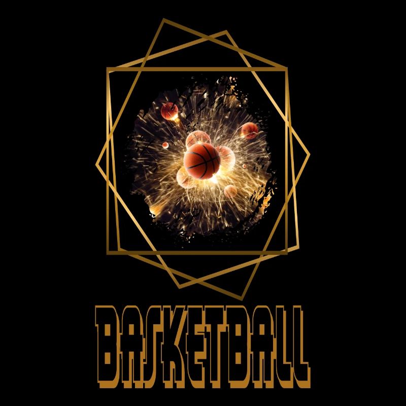 Basketteur Basketteur Dunking Sport Gold