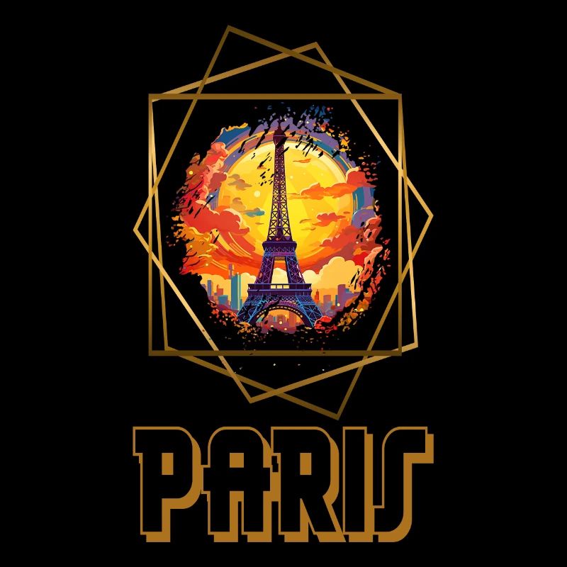 Paris Eiffelturm Frankreich Stadt Skyline Kunst