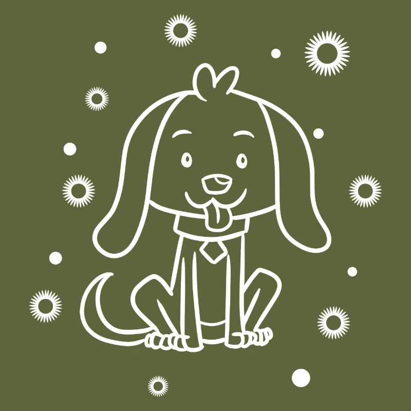 petit bébé chien mignon