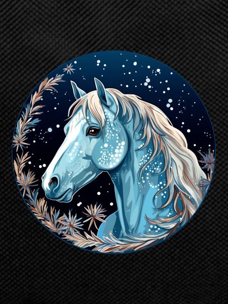 Horse in winter
