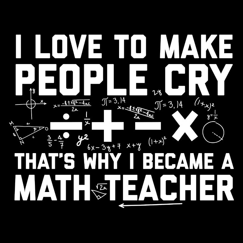 Mathe Lehrer | Mathematiker Schule Geschenkidee