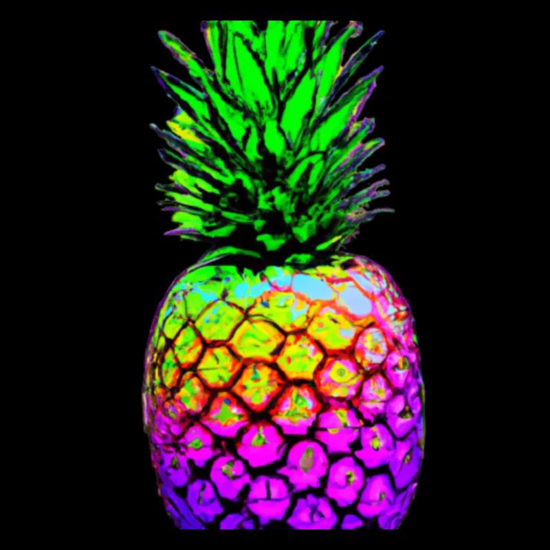 Ananas bunt Geschenkidee