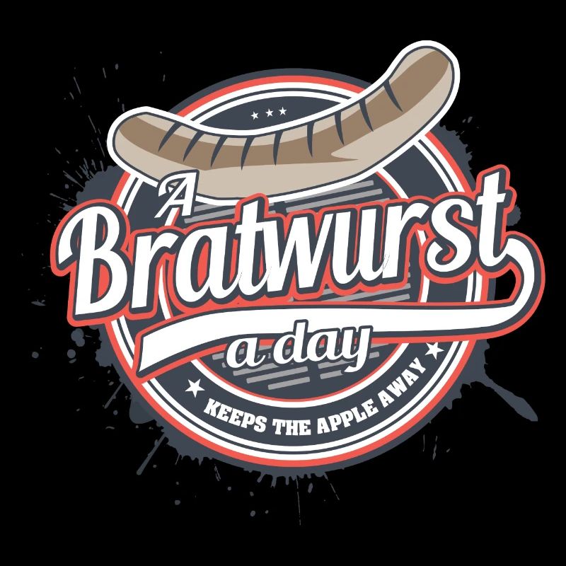 Une Bratwurst par jour éloigne la pomme