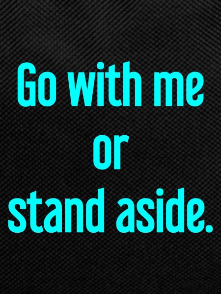 Walk with or aside