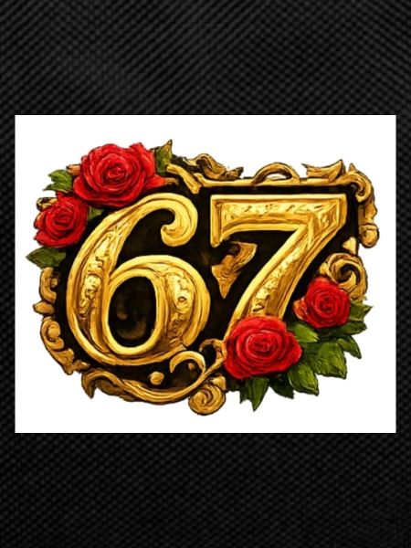 Golden67 Rose Frame