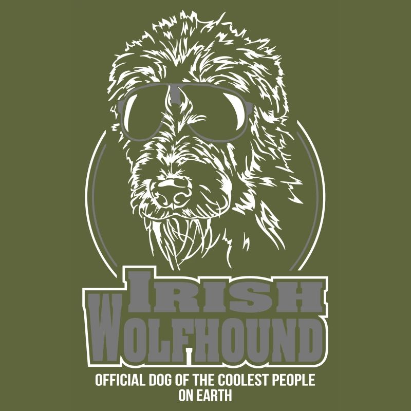 WOLFHOUND D'IRLANDE le peuple le plus cool Le cadeau de Wilsign