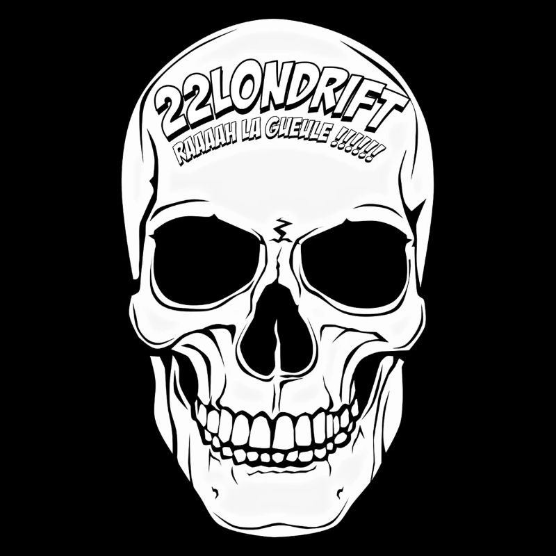 22LONSKULL whiteface