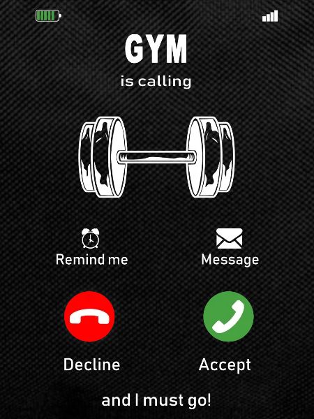 Gym is calling