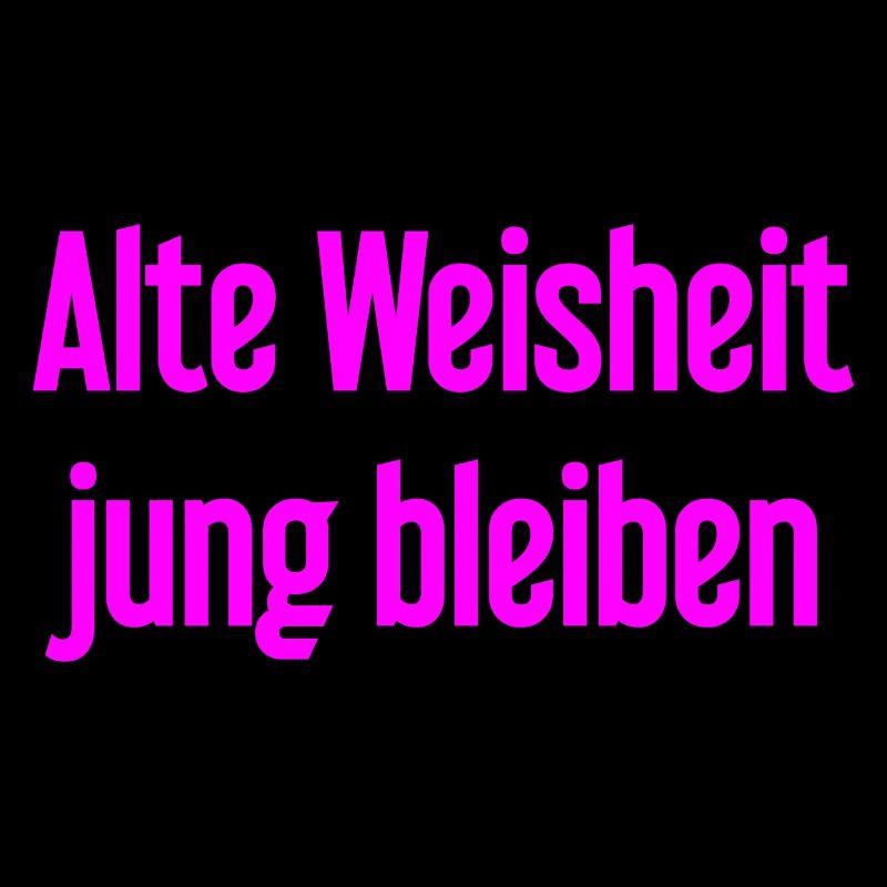 Sagesse ancienne, restez jeune – dicton joyeux