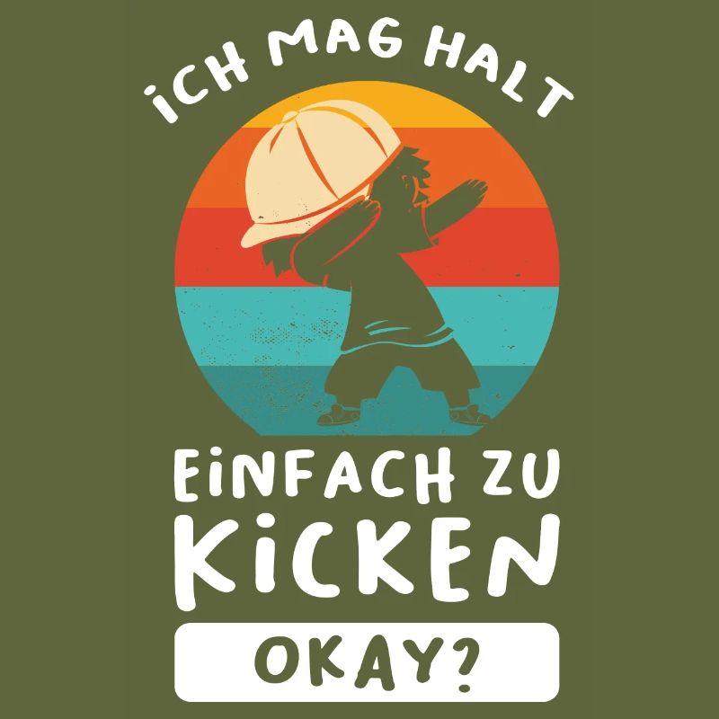 Fußball Dabbing Kicken Geschenk