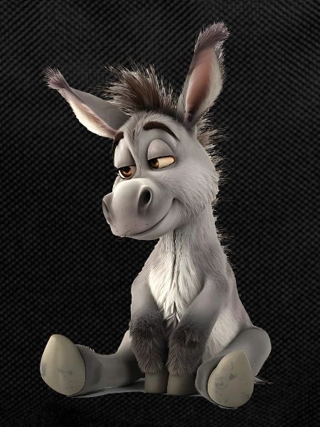 Donkeys are idiosyncratic animals