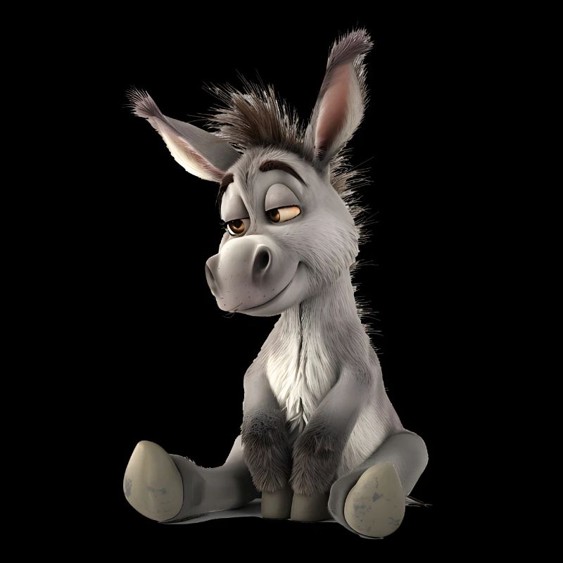 Donkeys are idiosyncratic animals