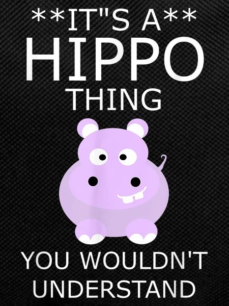 Hippo, Hippo Funny T-shirt Gift