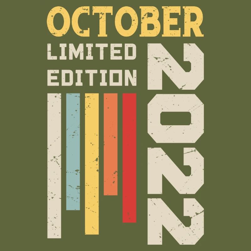 Oktober 2022 - Oktober 2022 Geburtstagsgeschenk