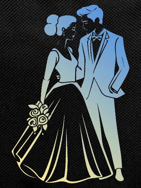 Bride Groom Newlyweds