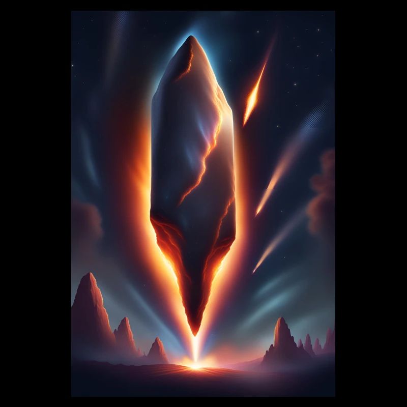 Cooler Meteorit
