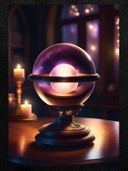 Magic crystal ball