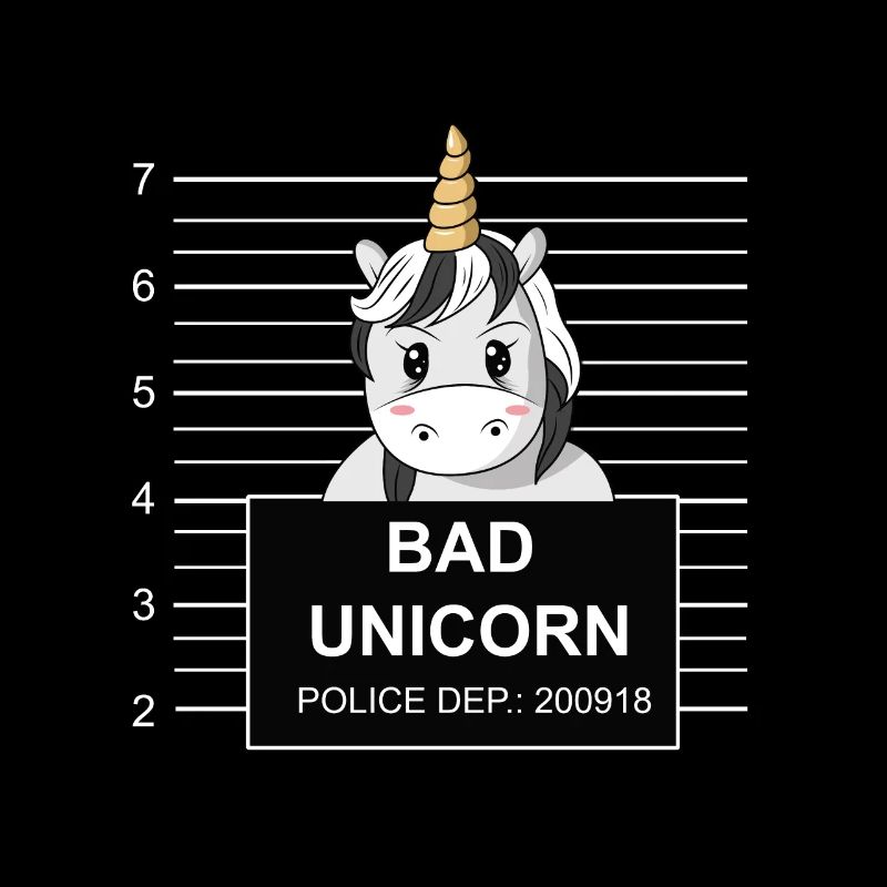 Böses Einhorn - Geschenk