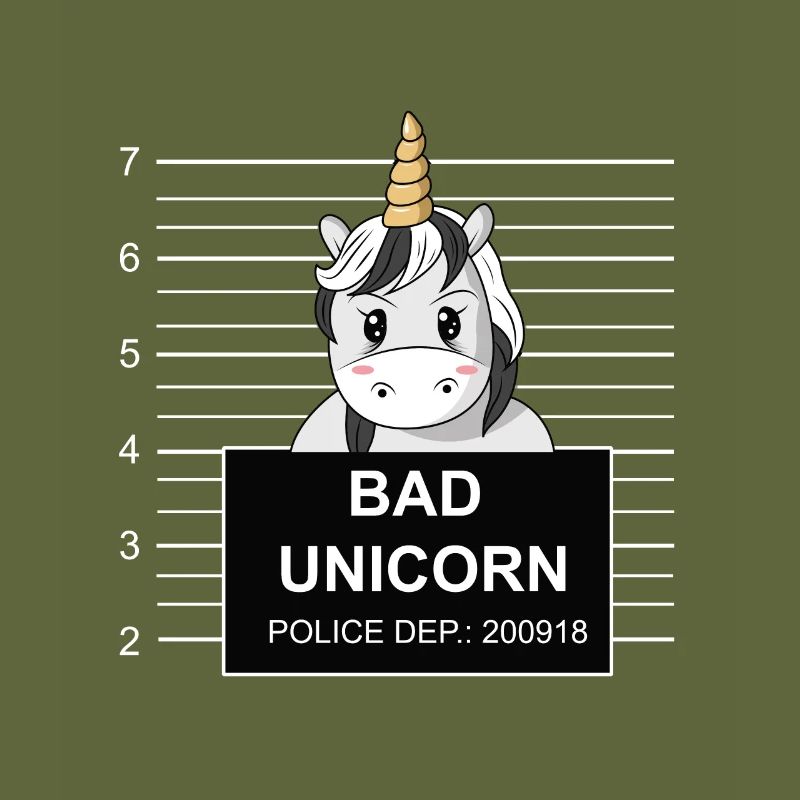 Böses Einhorn - Geschenk