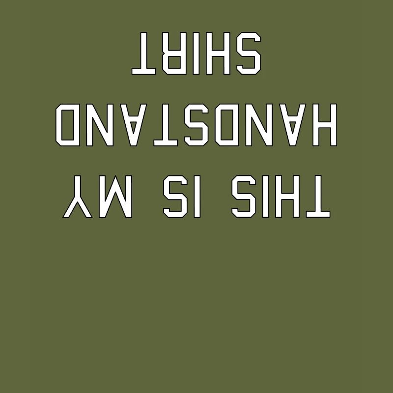 handstand shirt