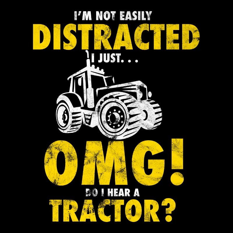 Farmer tractor driving gift