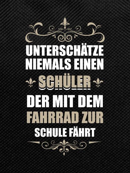 Student school saying