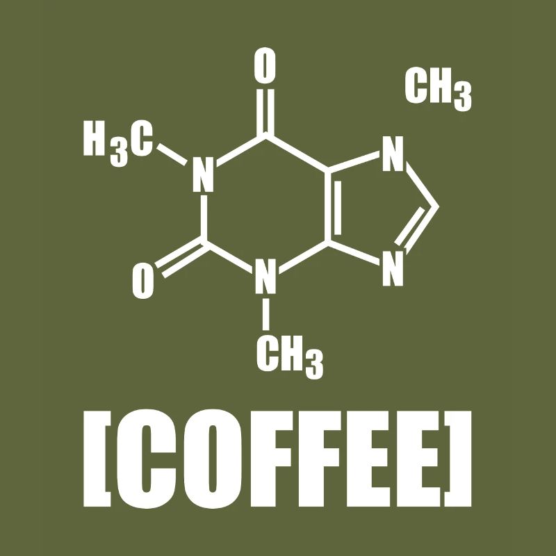 Café Café Formule Chimique Idée Cadeau
