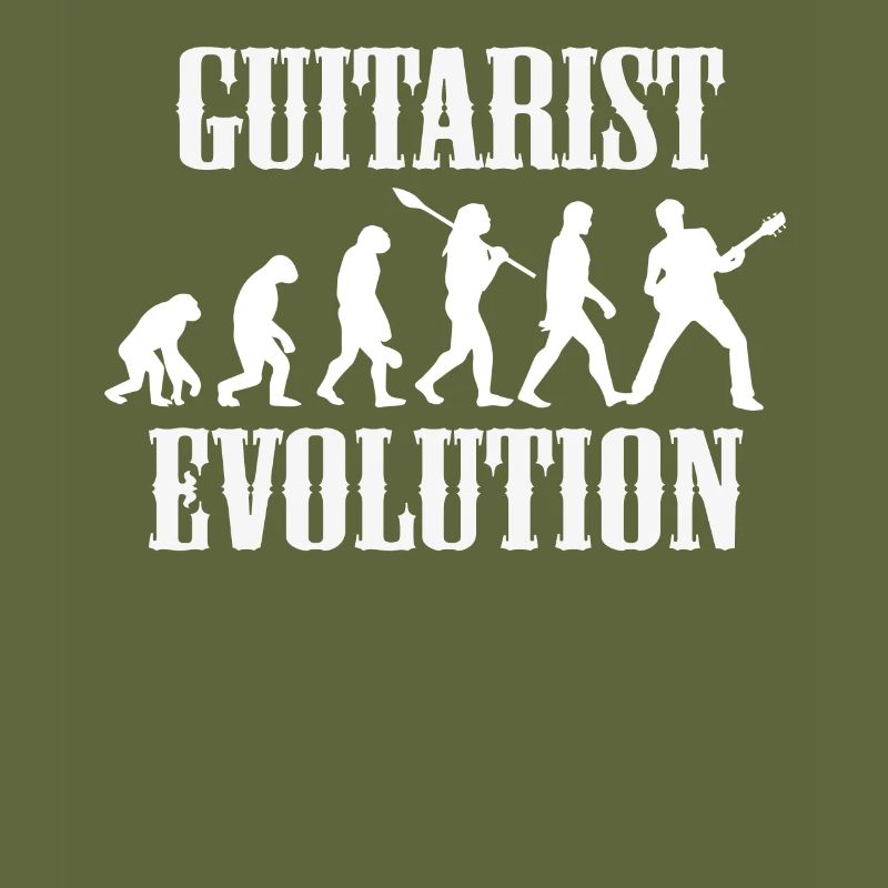 Guitar Guitarist Evolution