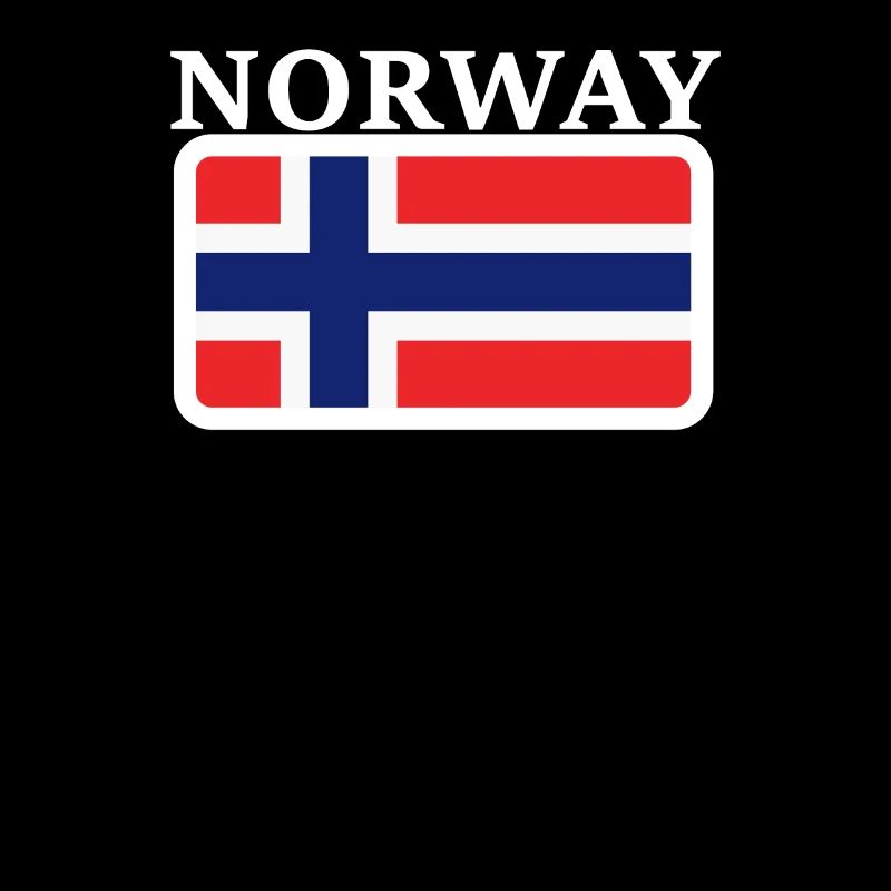 Wikstroem - bannière Norvège - drapeau de la Norvège drapeau