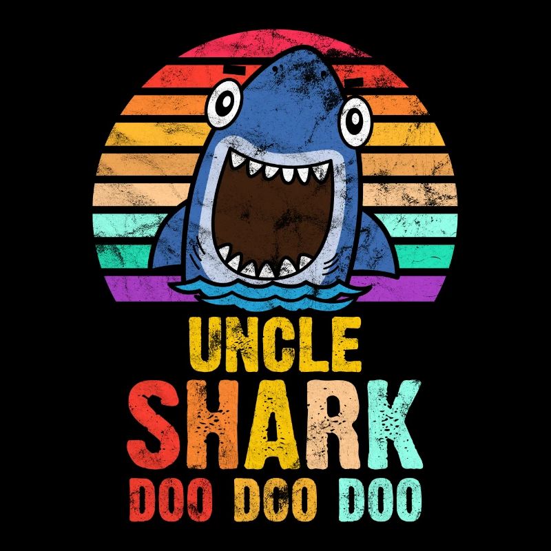 Onkel Hai Shark Geschenkidee